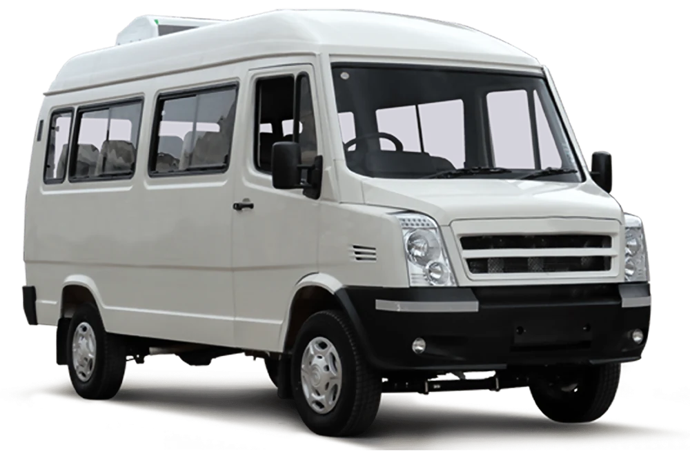 White Tempo Traveller