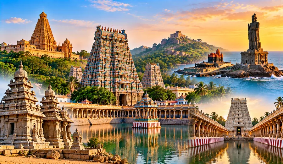 Tamil Nadu Pilgrimage & Heritage Tour — GR Tours & Travels