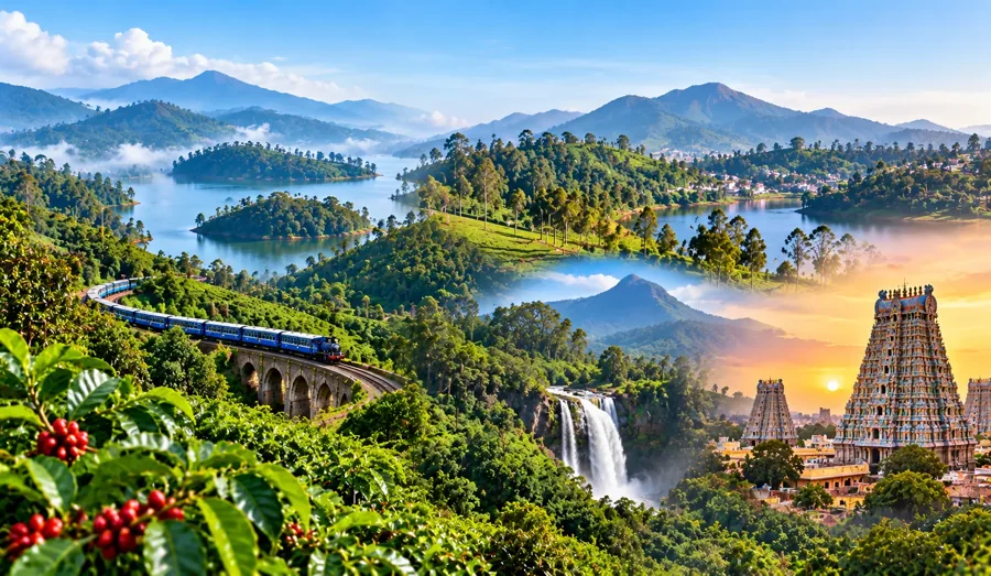 South India Hill Station Circuit Tour — GR Tours & Travels