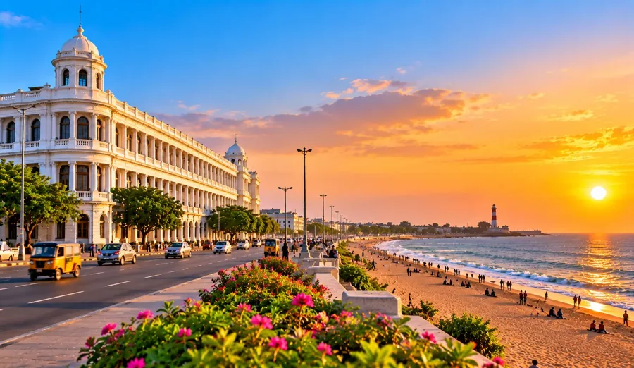 Chennai & Pondicherry Coastal Tour — GR Tours & Travels