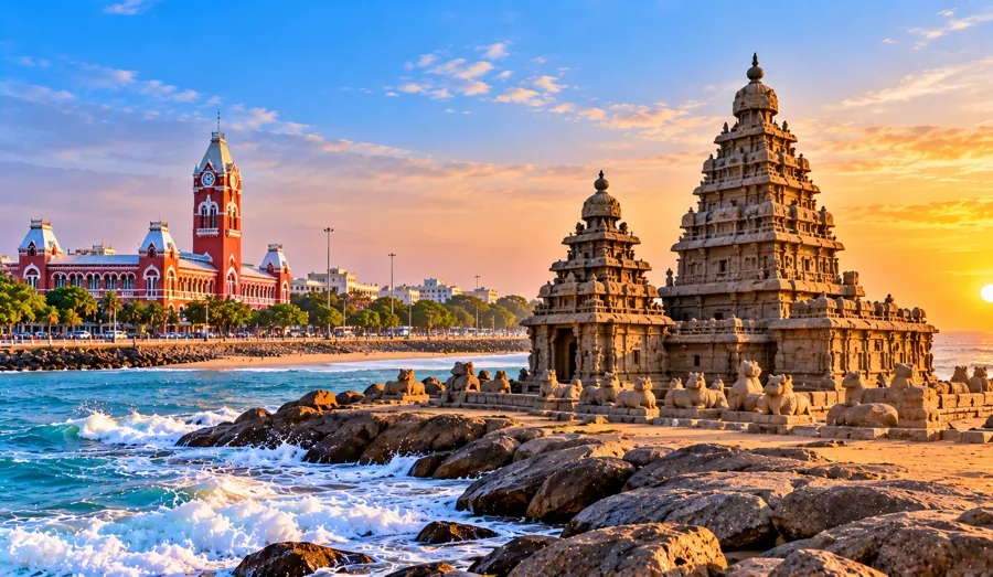 Mahabalipuram & Chennai Heritage Escape Tour — GR Tours & Travels
