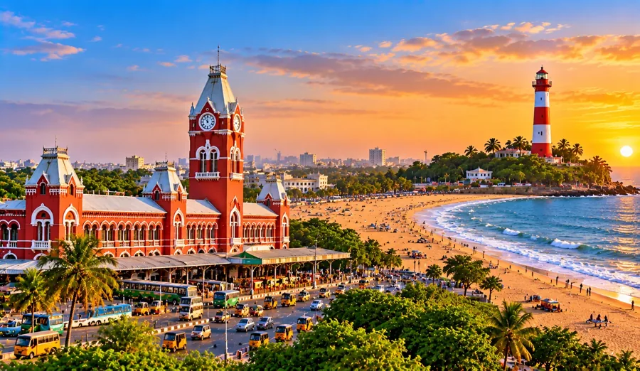 Chennai City Highlights Tour — GR Tours & Travels